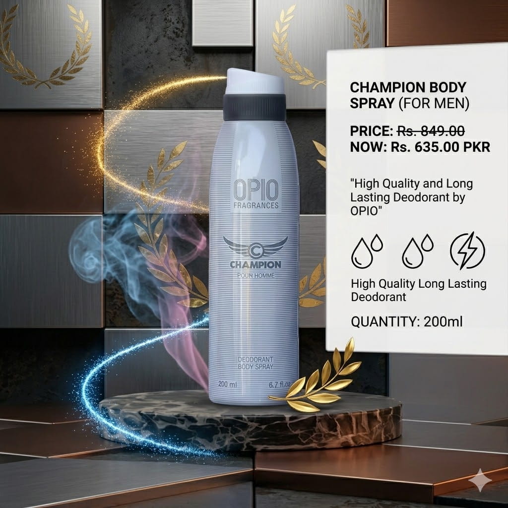 CHAMPION | Men's Bodyspray | OPIO