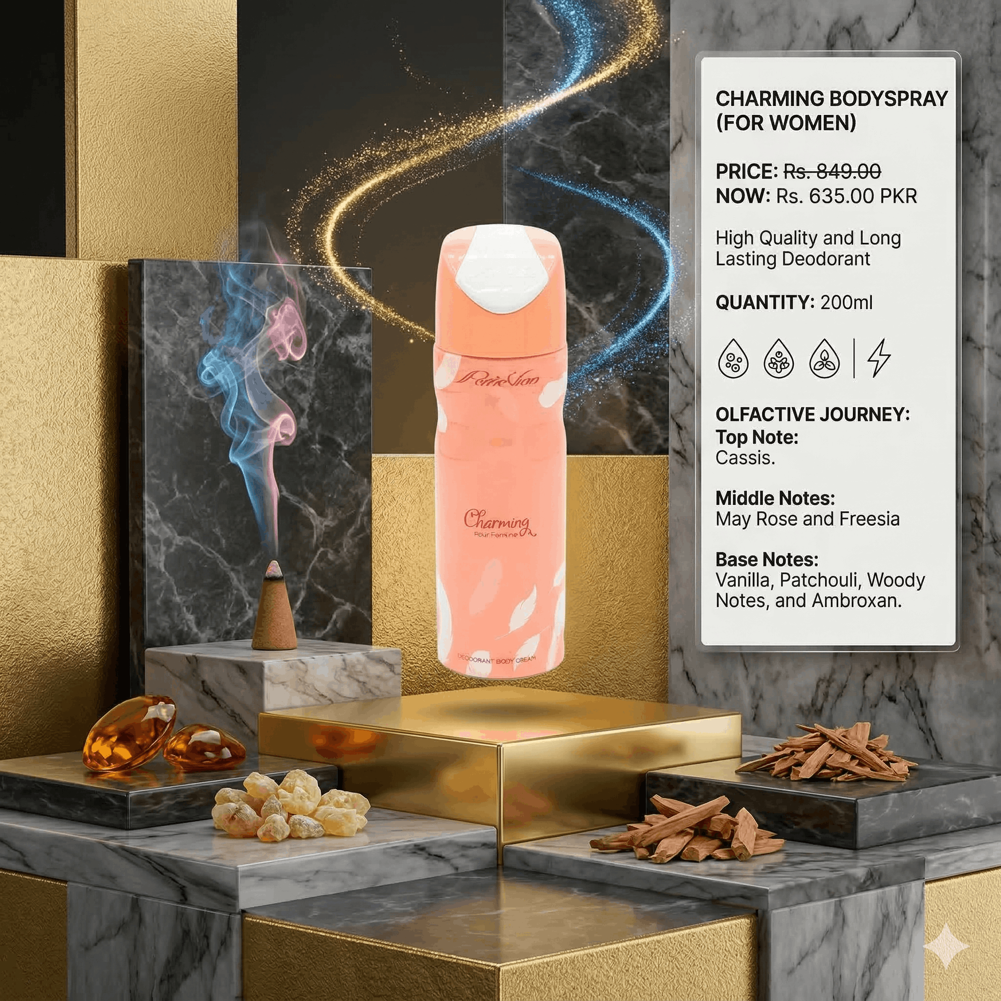 CHARMING| Bodyspray (for Women) | OPIO