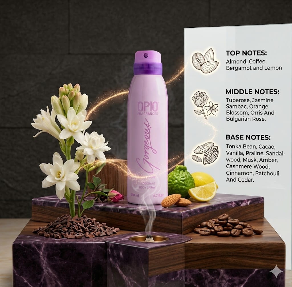 GORGEOUS Women's BodySpray| OPIO