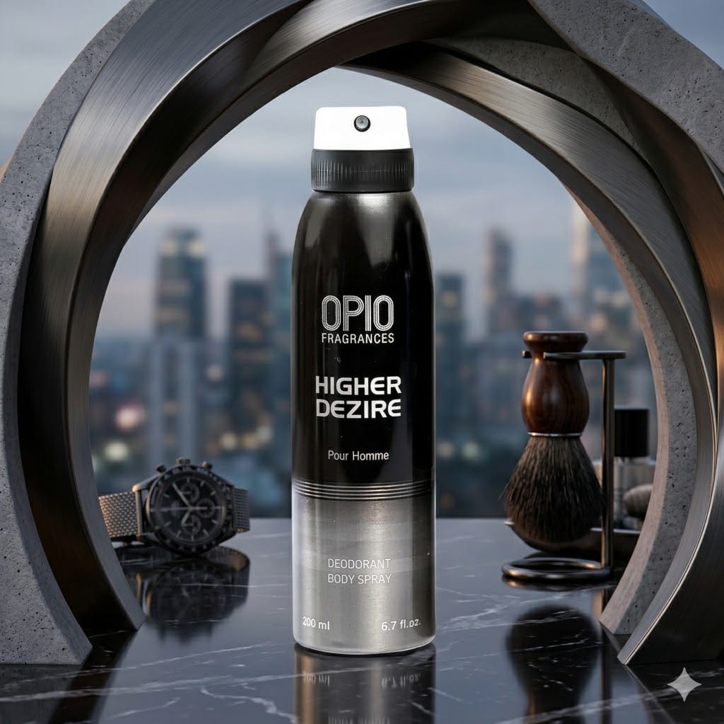Higher Dezire | Men's Body Spray | Opio