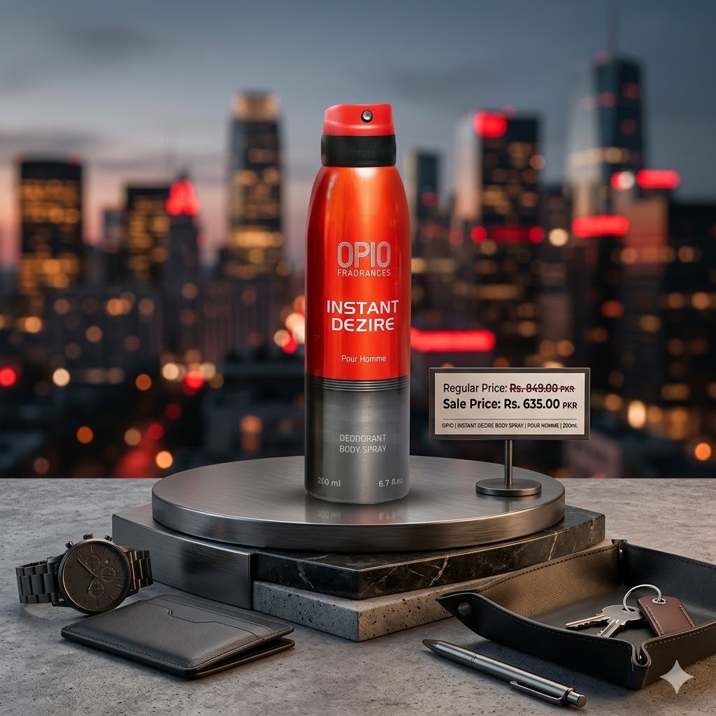 INSTANT DEZIRE| Men's Body Spray | Opio