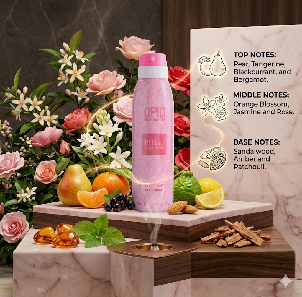 PLUSH | BodySpray (for Women)| OPIO